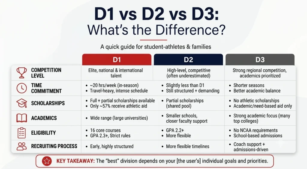 do D3 schools give athletic scholarships