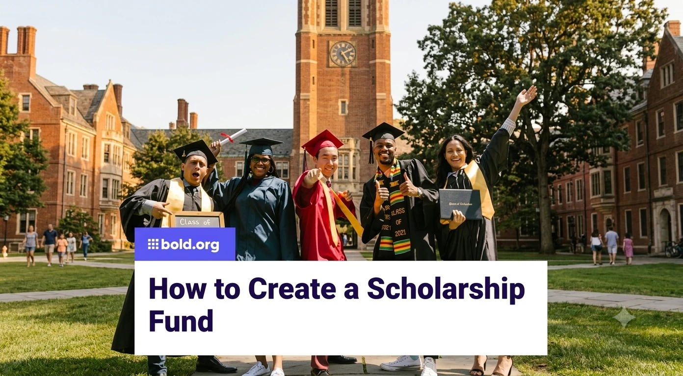 how to create a scholarship fund